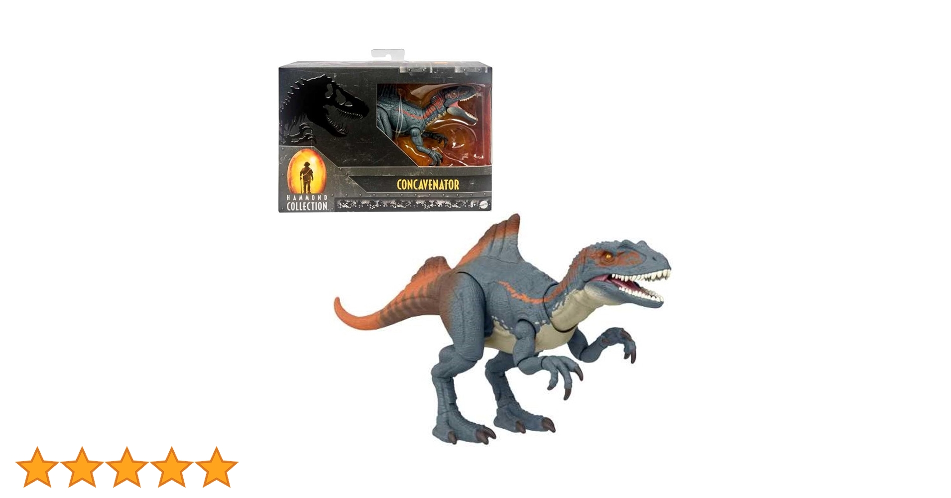 特撮 HAMMOND COLLECTION CONCAVENATOR Jurassic world hammond collection figurine concavenator